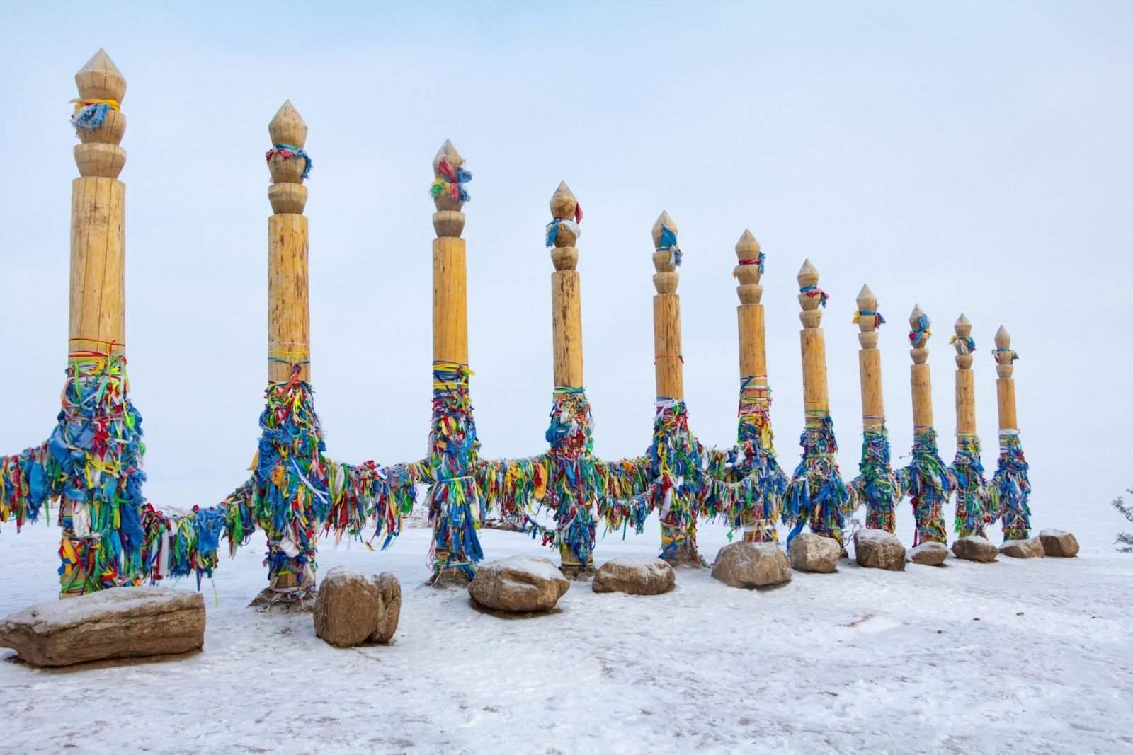 Льды Байкала и Величие Саян — фотография 4